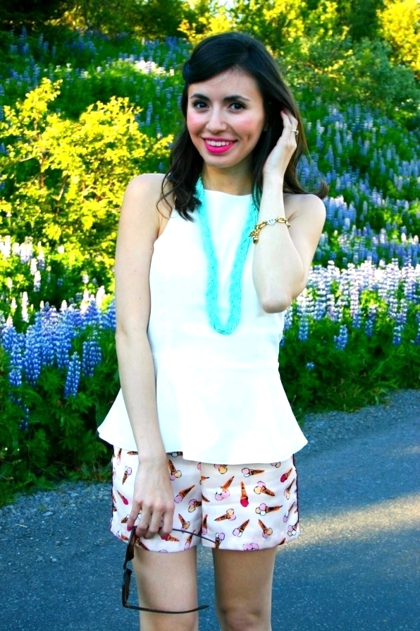 Ice-Cream Cone Shorts : Adriana Sutlief