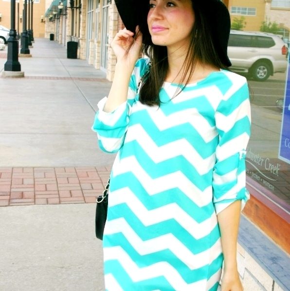 Mint Tea Chevron