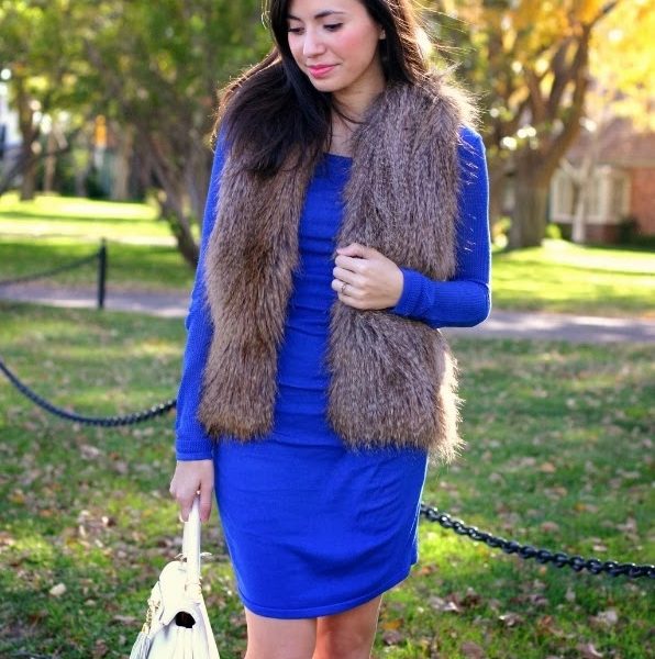 The Faux Fur Vest