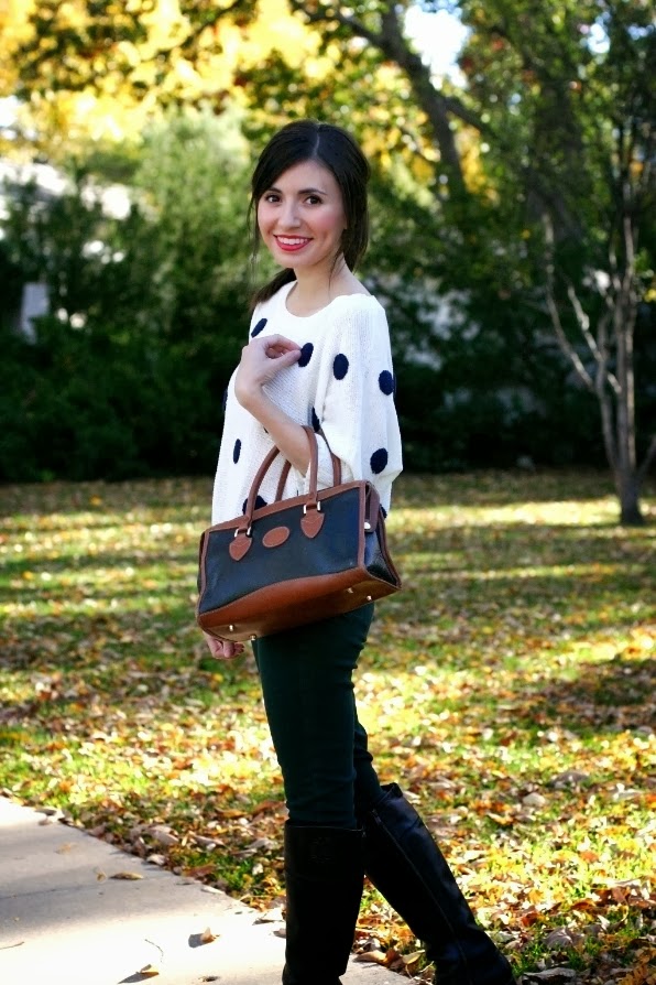 Polka Dot Sweater