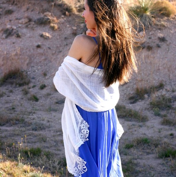 Beaded Trapeze Dress