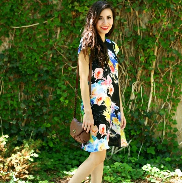Floral Print Shift