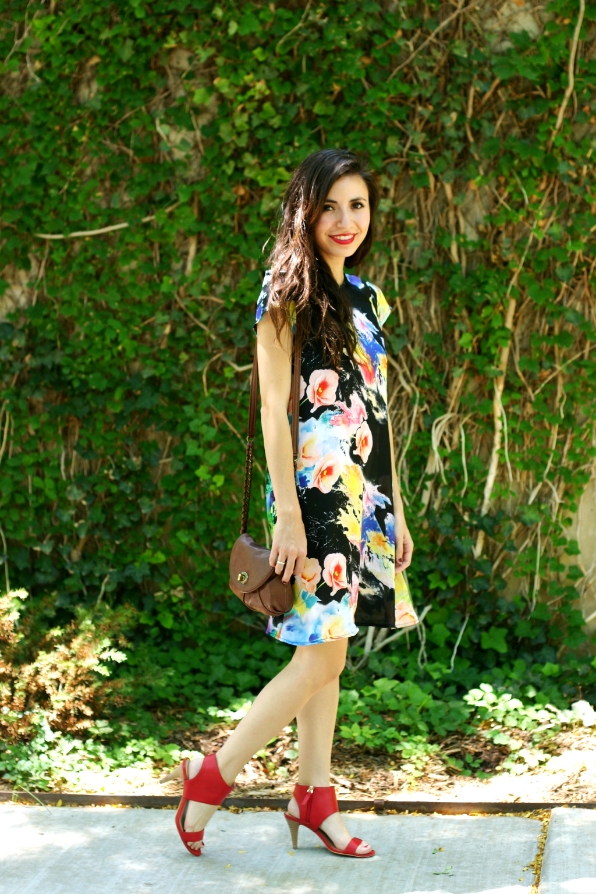 Floral Print Shift