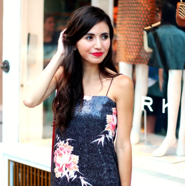 Oriental Sequin Dress