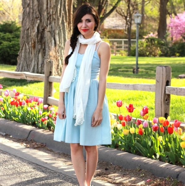 Chambray Dress