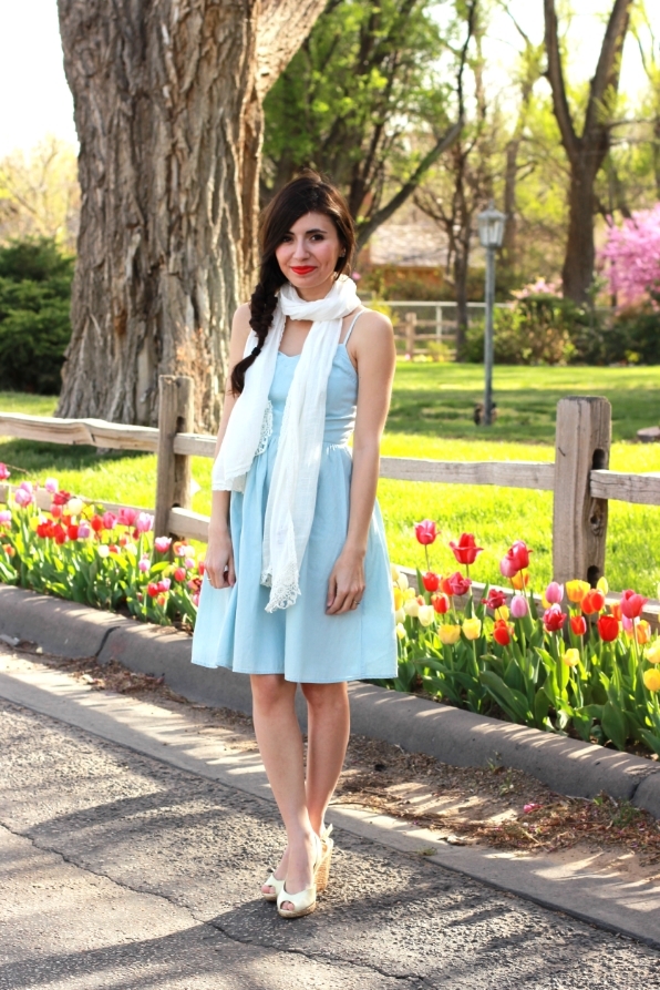 Chambray Dress