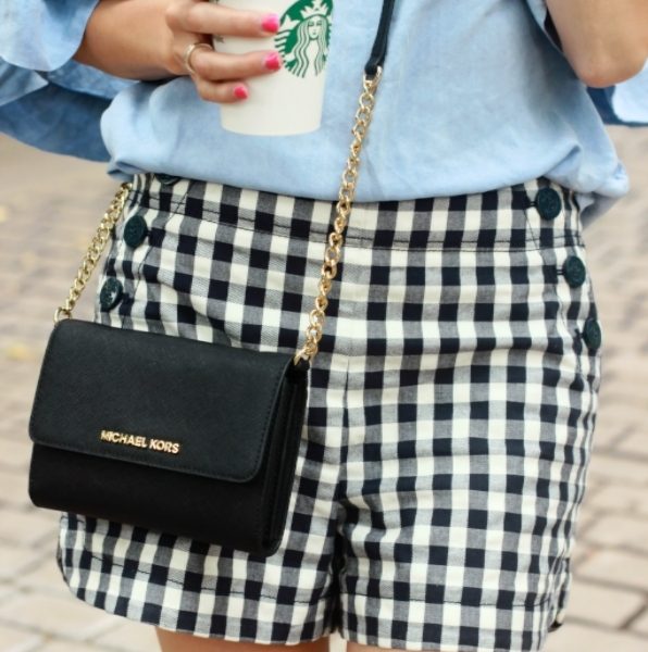 Gingham Shorts