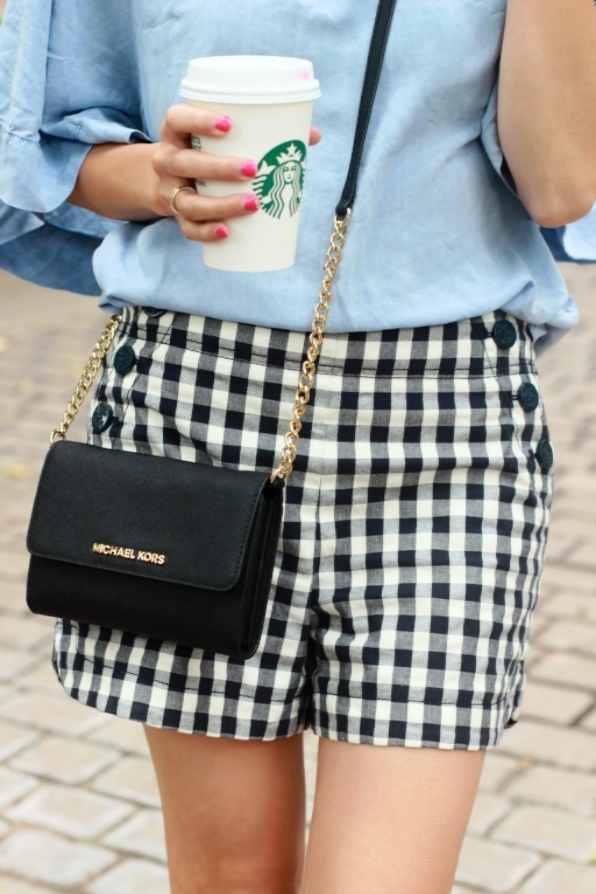 Gingham Shorts
