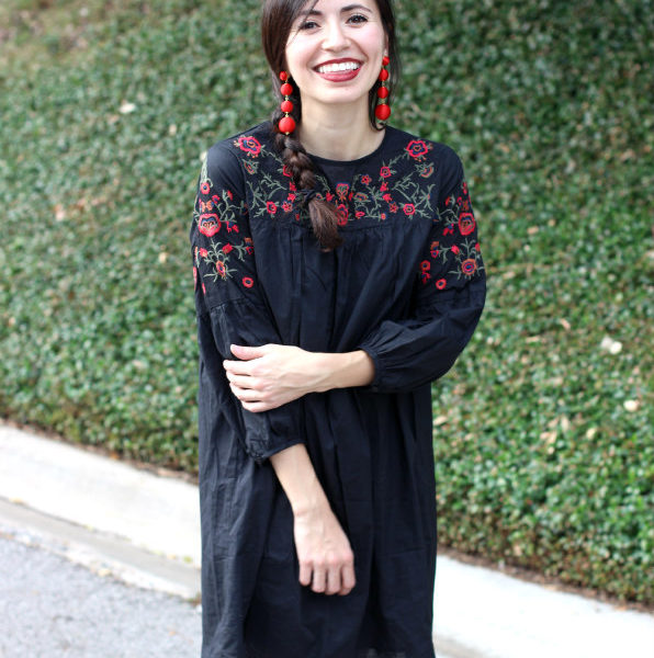 Embroidered Dress