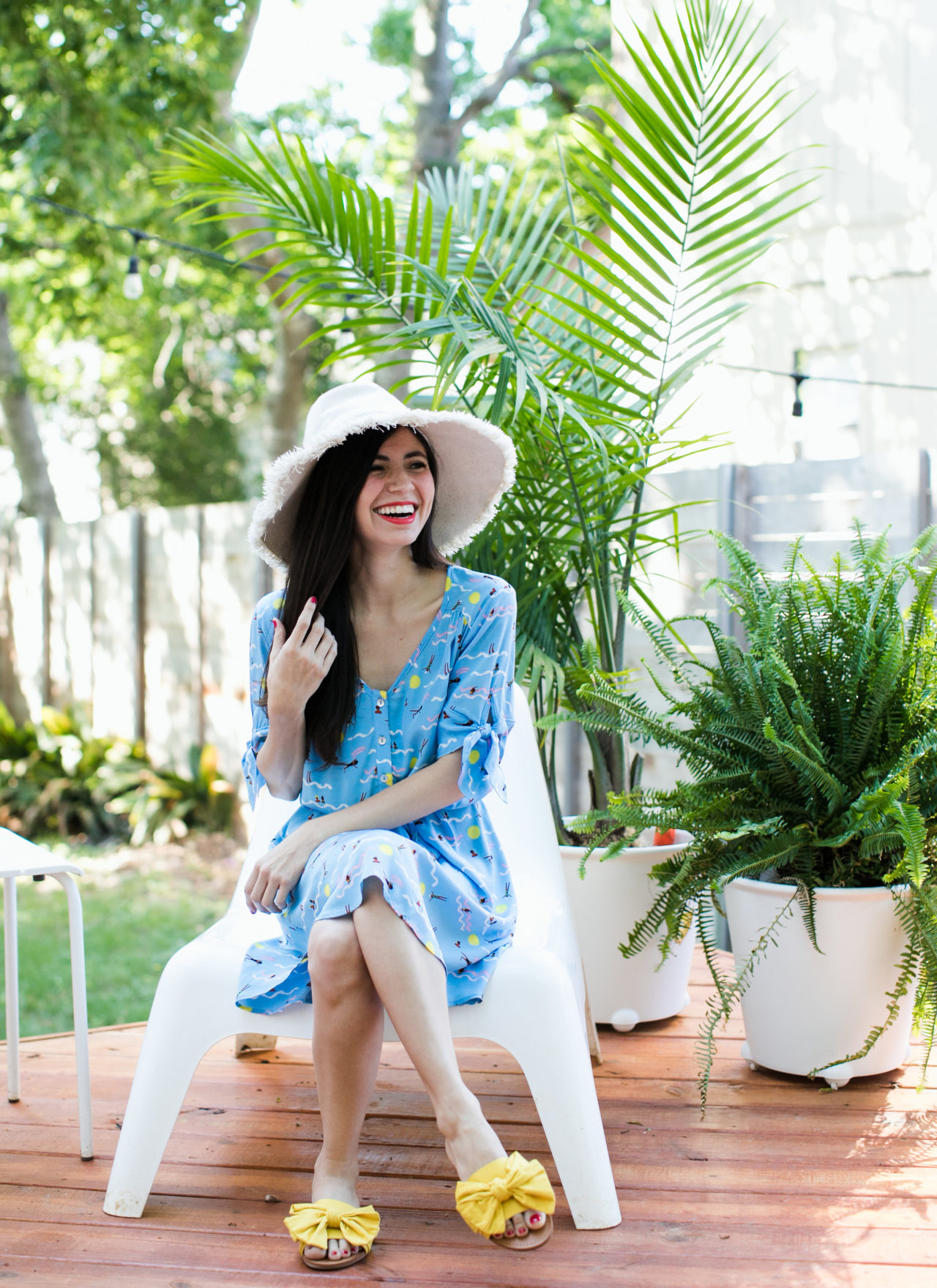 Summer Outfit: The Cutest Printed Dress