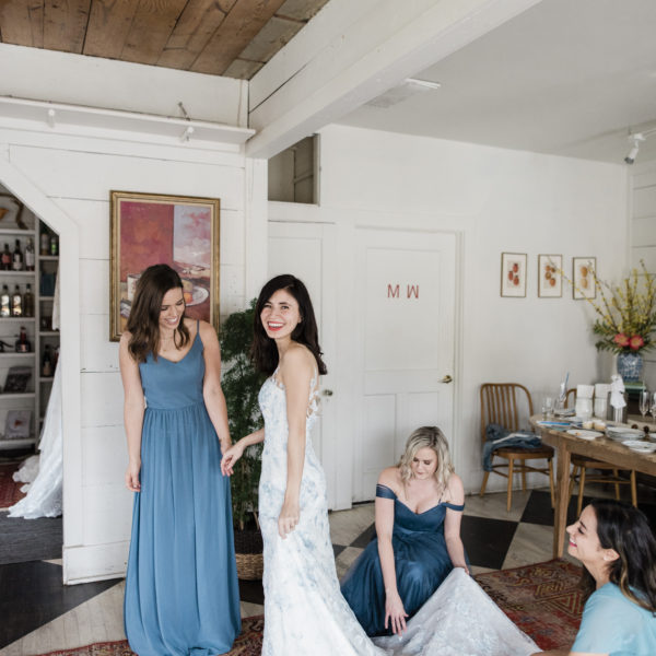 Wedding Wednesday: Dress Try-On Party with Revelry